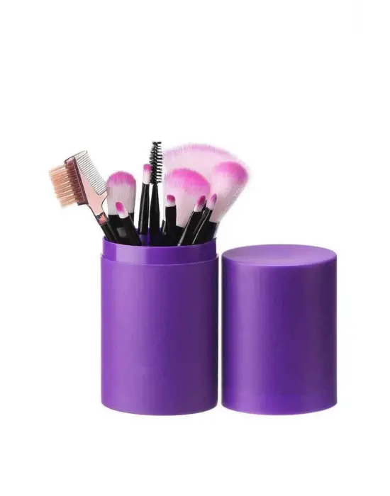 12 Parça Profesyonel Makyaj Fırça Seti