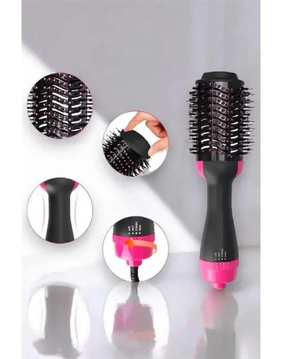 1200 Watt Gücünde, Negatif İyon Teknolojili, 3 Isı Kademeli Fön Tarağı