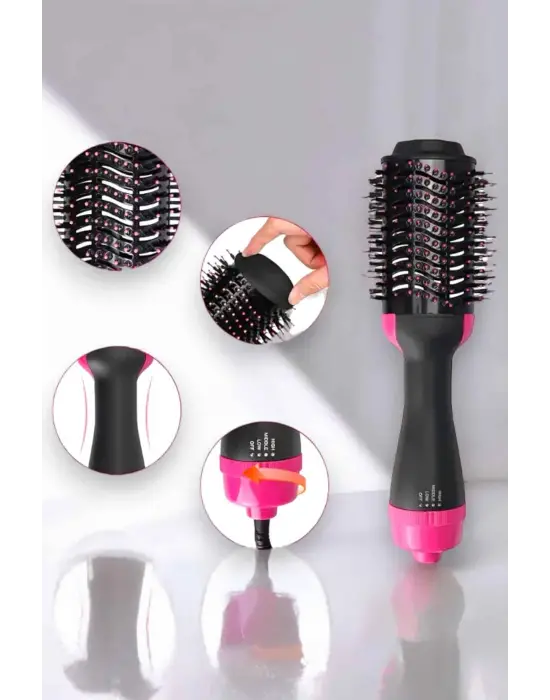 1200 Watt Gücünde, Negatif İyon Teknolojili, 3 Isı Kademeli Fön Tarağı