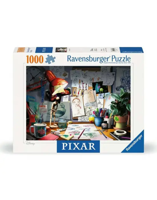 12000302 Disney Sanatçının Masası 1000 parça Ravensburger Puzzle
