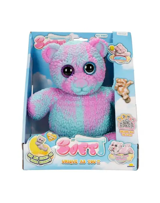 12331 SUN-BTF-FİGÜR SOFTT BEAR DELUXE KARANLIKTA PARLAYAN 3A
