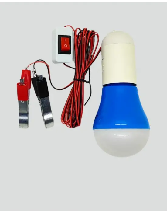 12v Led Ampul Anahtarlı Kablolu Pratik Aydınlatma