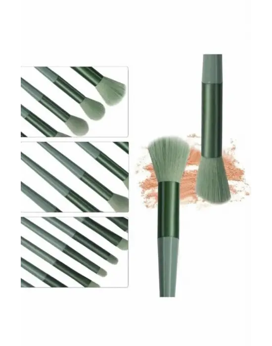 13 Parça Makyaj Fırça Seti Far Kontür Aydnlatıcı Fırçası İz Bırakmaz Hafif Ve Yumuşak