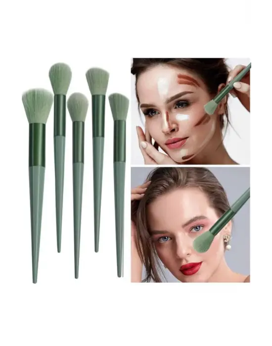 13 Parça Taşınabilir Kılıflı Profesyonel Makyaj Fırça Seti Pudra Allık Fondöten Fırçası