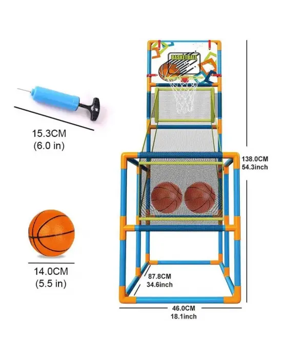 13120 SUN-AOJ-BASKET POTASI OYUN SET 138CM