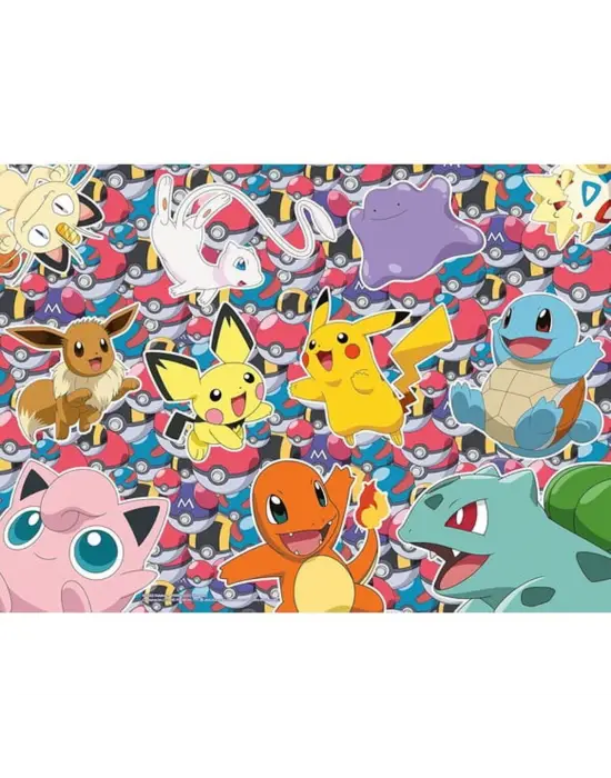 Omarı Eğlenceli Pokemon Parça XXL Puzzle