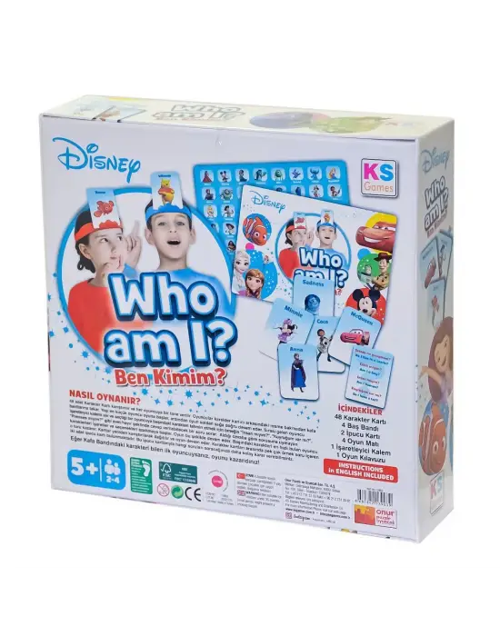 Omarı Who Am I Board Game - Eğlenceli Bulmaca Oyunu