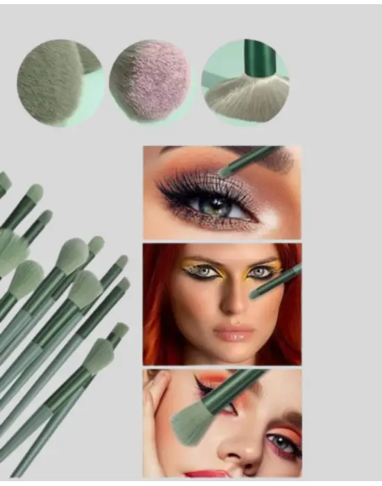 13’lü Profesyonel Makyaj Fırça Seti – Yumuşak Sen Kıllı, Tüm Cilt Tiplerine Uygun