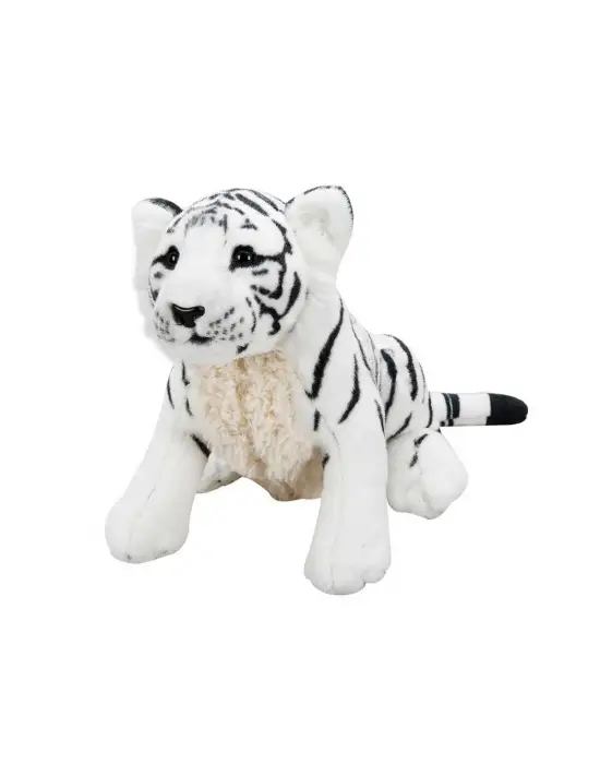 1415 Peluş Yavru Beyaz Kaplan 45 cm