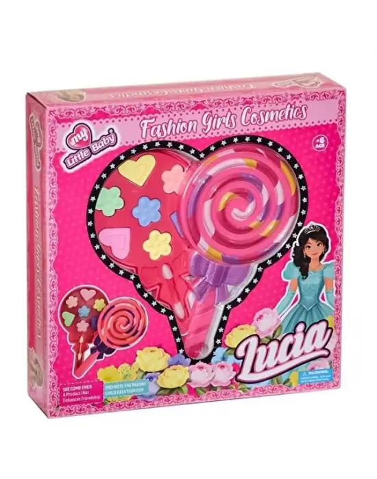 1422 Lolipop Şekilli 1 Katlı Makyaj Güzellik Seti