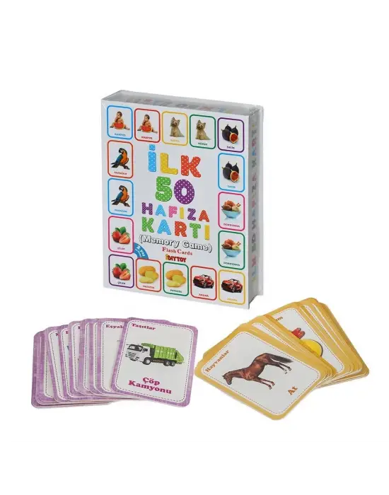 1475 İLK 50 HAFIZA KARTLARI (MEMORY GAME )
