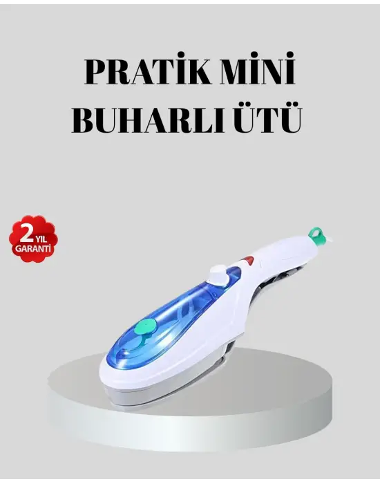 1500w Buharlı El Seyahat Ütüsü – Kompakt, Taşınabilir, Her Kumaşa Uygun