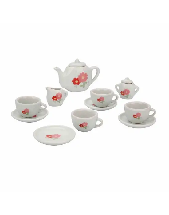 1501 Porselen Çay Seti 13 Parça -Sunman