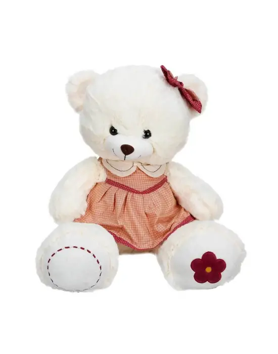 1529 Elbiseli Peluş Ayı 50 cm -Sunman