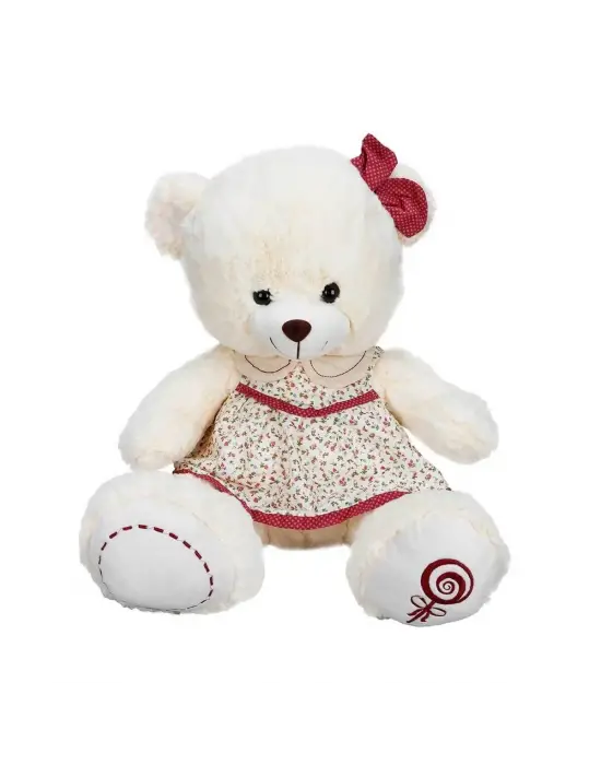 1529 Elbiseli Peluş Ayı 50 cm -Sunman