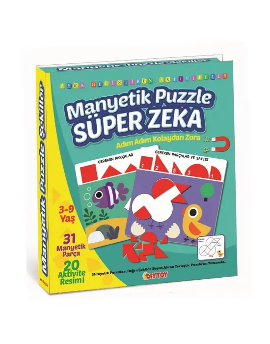 1536 MANYETİK PUZZLE SÜPER ZEKA