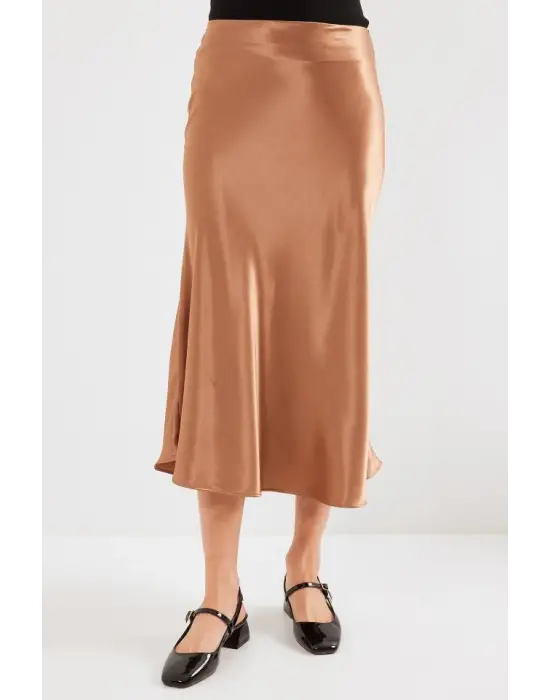 15806 Saten Etek - M. Kahverengi