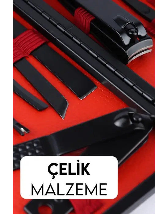 17 Parça  Profesyonel Manikür Seti