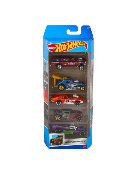 1806 Hot Wheels Beşli Araba Seti