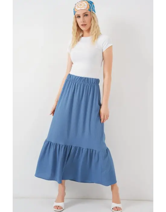 Göz Alıcı Uzun Örme Etek