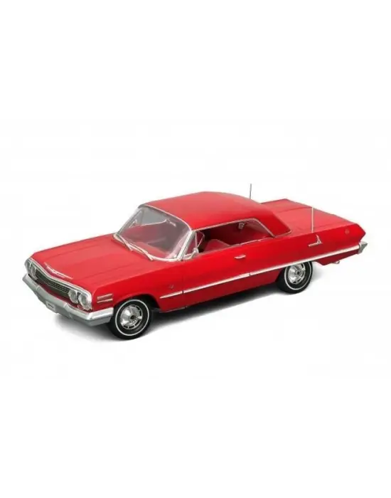 Omarı Vintage Chevrolet Impala Diecast Model Car