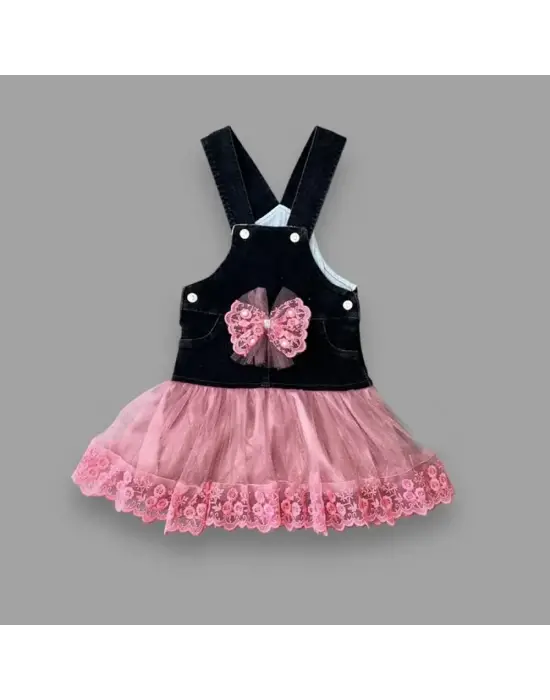 Etkileyici Tül Etek Kız Çocuk Elbisesi