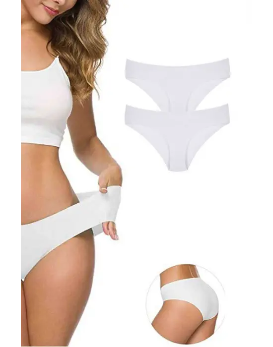 Modern Esnek Kadın Lazer Kesim Külot