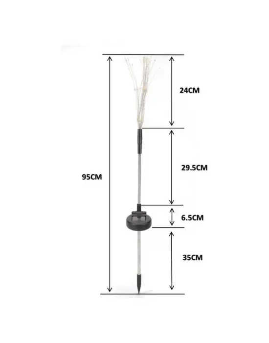 2 Adet Saçak Model Solar Bahçe Lambası – Güneş Enerjili LED Dış Mekan Aydınlatma, Otomatik Sensörlü Dekoratif Işık