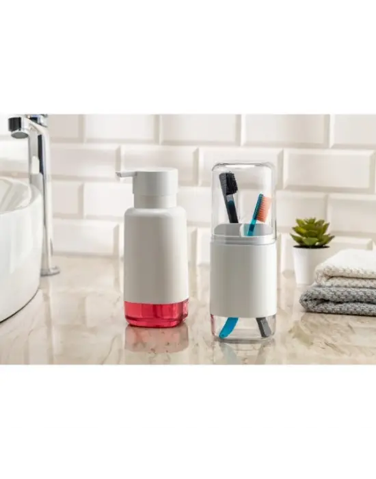 2li Sıvı Sabunluk Ve Diş Fırçalık Seti