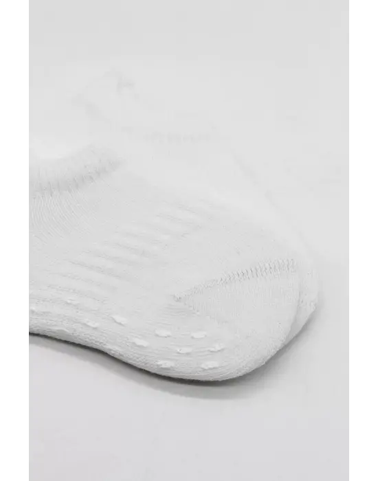 Omarı Kaymaz Basic Penye Çorap 2li Paket - Beyaz