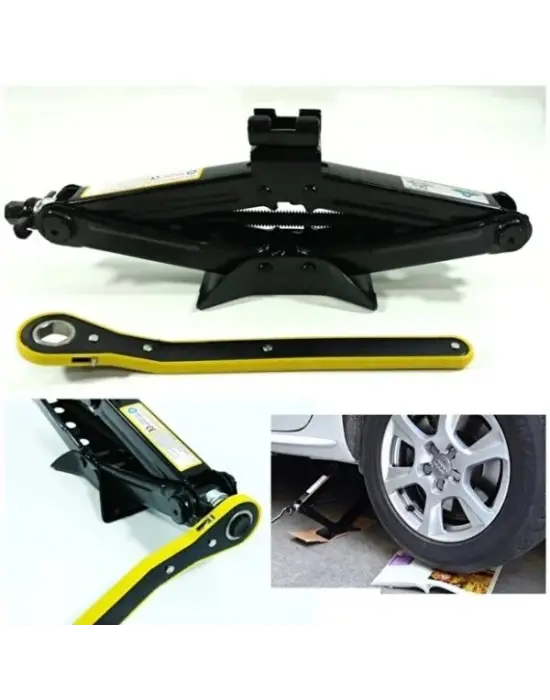 2 Ton Akordiyon Cırcır Kollu Kriko