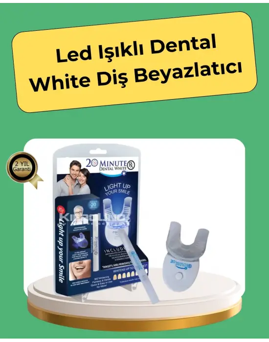 20 Dakikada Hızlı Etkili Diş Beyazlatıcı Cihaz