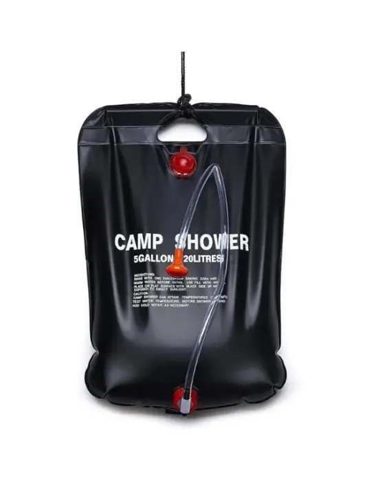 20 Litre Solar Isıtıcılı Kamp Duş Torbası