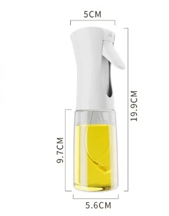 200 Ml Dekoratıf Tabancalı Spreylı Cam Şışe