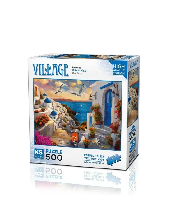 20074 PUZZLE 500 Santorini