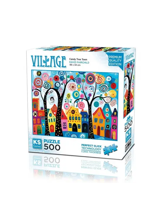20085 PUZZLE 500 CANDY TREE TOWN
