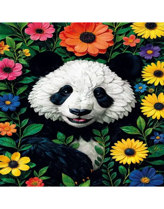 20088 PUZZLE 500 BLOSSOMİNG PANDA