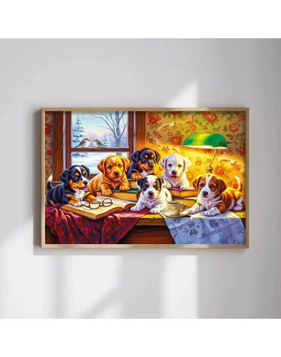 20091 PUZZLE 500 LİTTLE PAWS