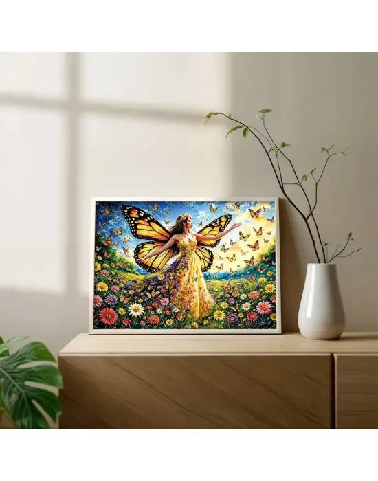 20093 PUZZLE 500 LADY BUTTERFLY