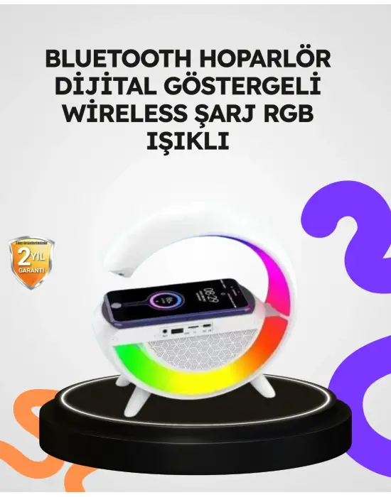 2025 Yeni Seri 15w Kablosuz Şarjlı Led Atmosfer Lambası