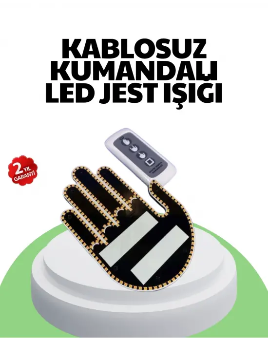 203 Led’li Yüksek Görünürlüklü Jest Işığı