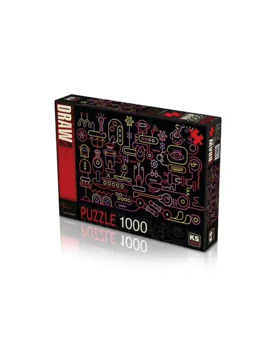 20518 Robot Atölyesi 1000 Parça Puzzle -KS Puzzle