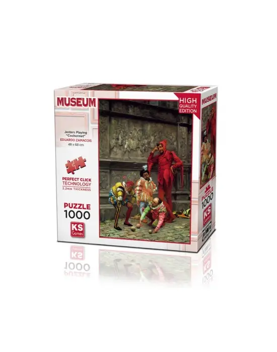 Omarı Eğlenceli Jester Oyunu Parça Puzzle