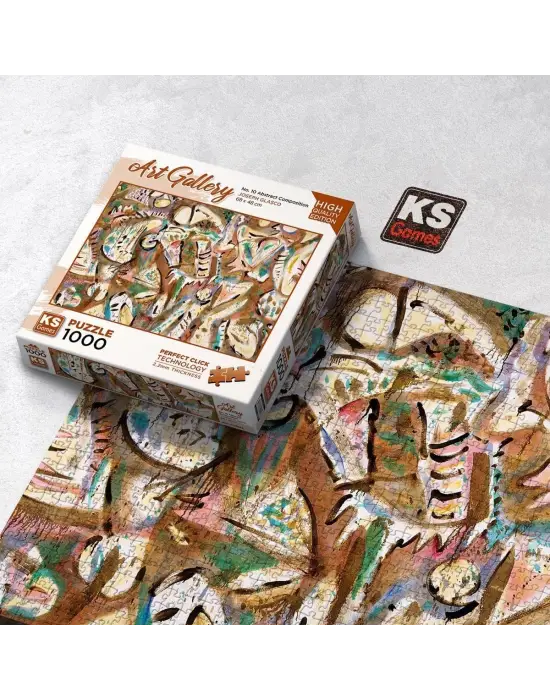 Omarı Abstract Composition Parça Puzzle