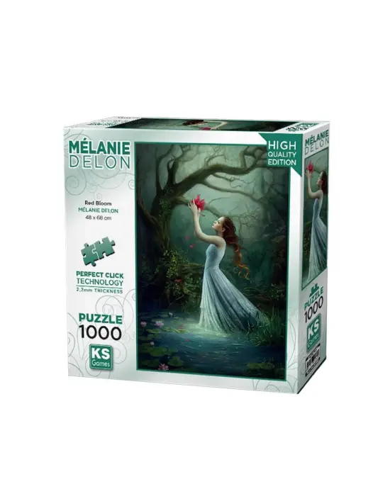 20682 Red Bloom 1000 Parça Puzzle -KS Puzzle