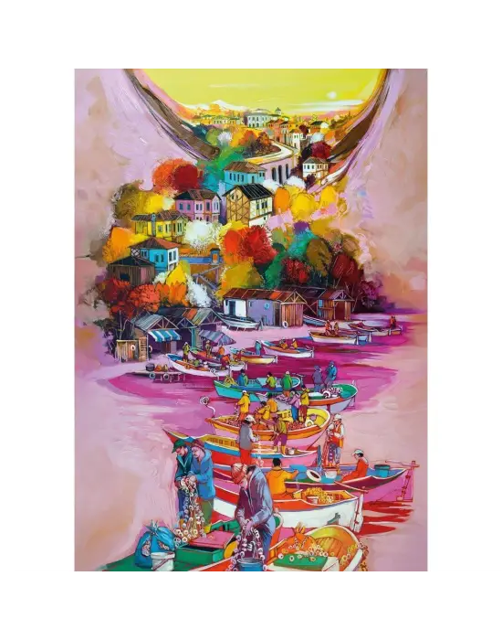 20686 Fishermen Series II 1000 Parça Puzzle