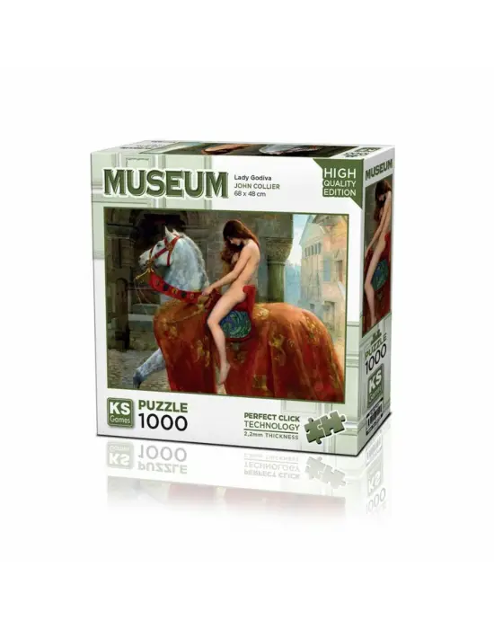 20706 Lady Godiva 1000 Parça Puzzle -KS Puzzle