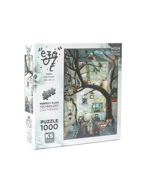 20731 Father-Ezo Sunal 1000 Parça Puzzle -KS Puzzle