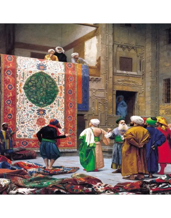 20734 PUZZLE 1000 CARPET MARKET