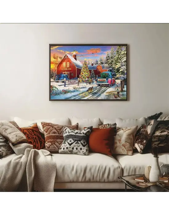 20753 PUZZLE 1000 Red Barn Farm